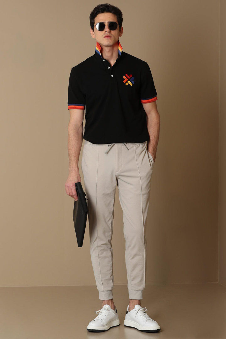 The Classic Noir Men's Polo Shirt - Texmart