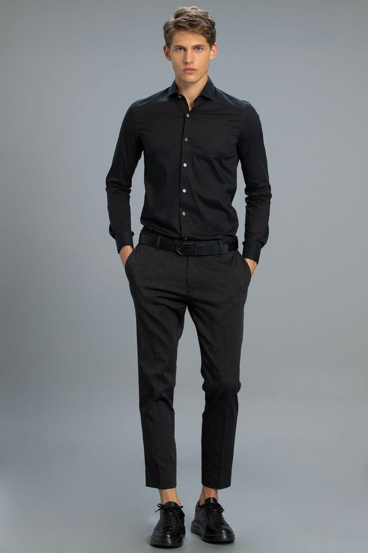 Black Diamond Slim-Fit Chino Trousers: The Epitome of Style and Comfort - Texmart