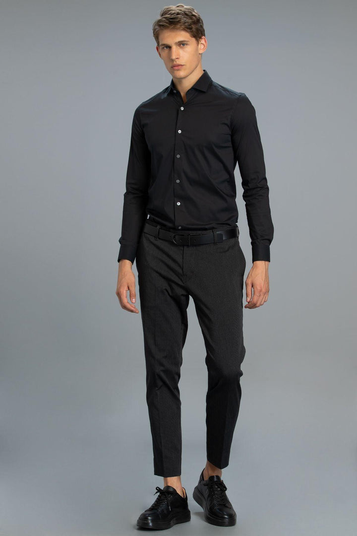 Black Diamond Slim-Fit Chino Trousers: The Epitome of Style and Comfort - Texmart