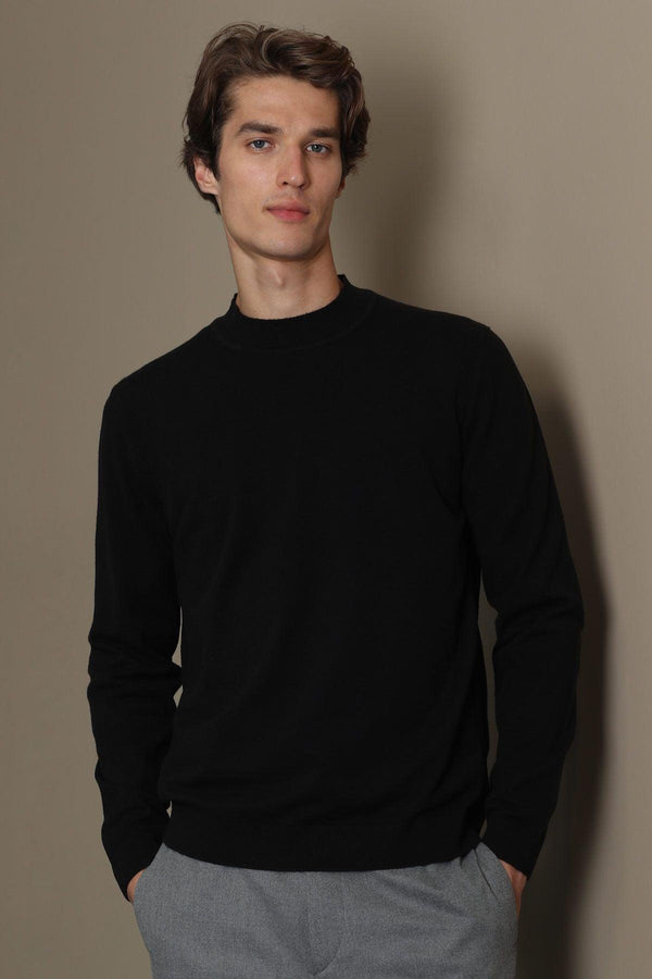 Black Knit Chic Sweater - Texmart