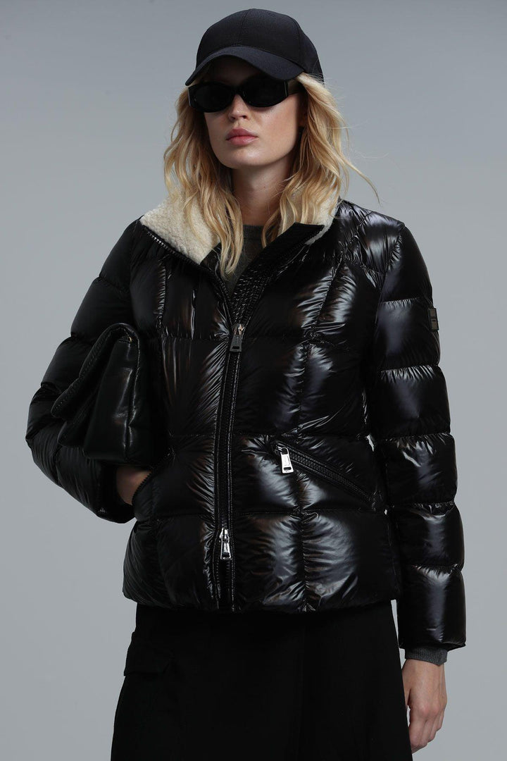 Chic Black Winter Jacket - Texmart