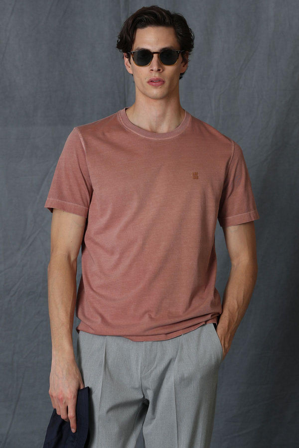 Cinnamon Comfort: The Ultimate Men's Basic T-Shirt for Style and Ease - Texmart