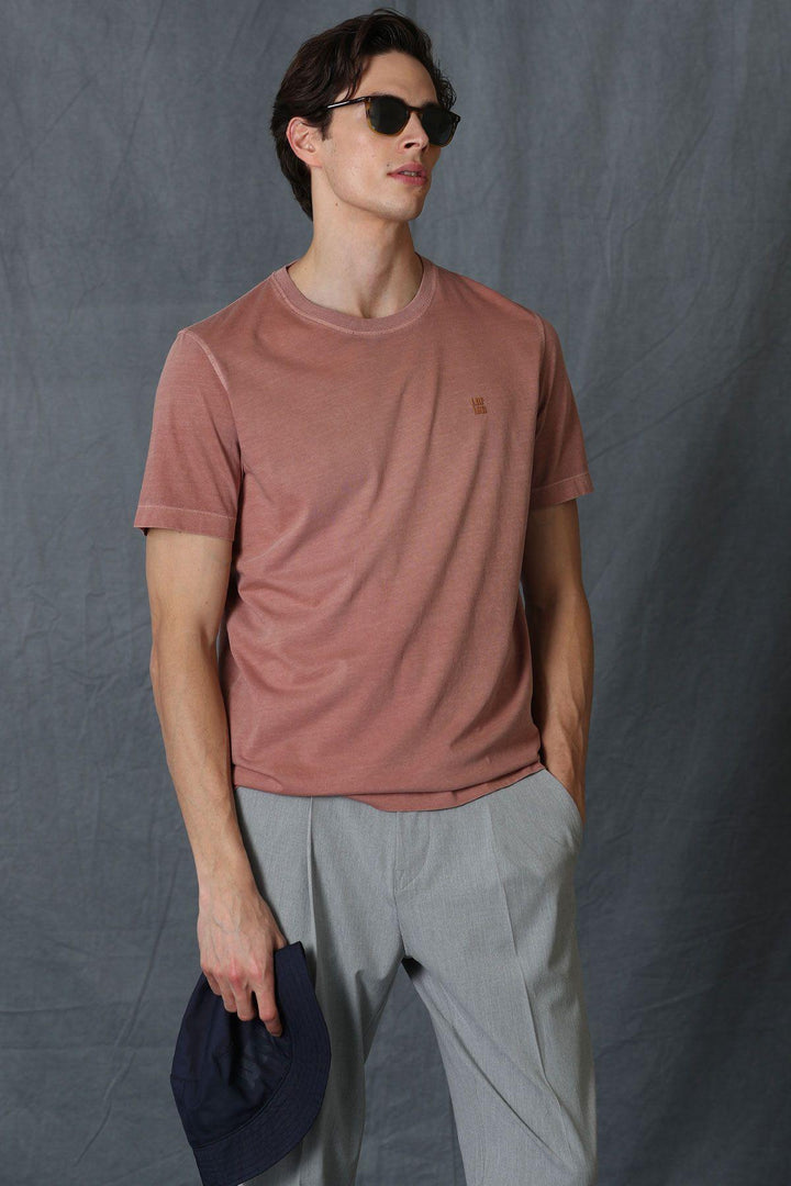 Cinnamon Comfort: The Ultimate Men's Basic T-Shirt for Style and Ease - Texmart