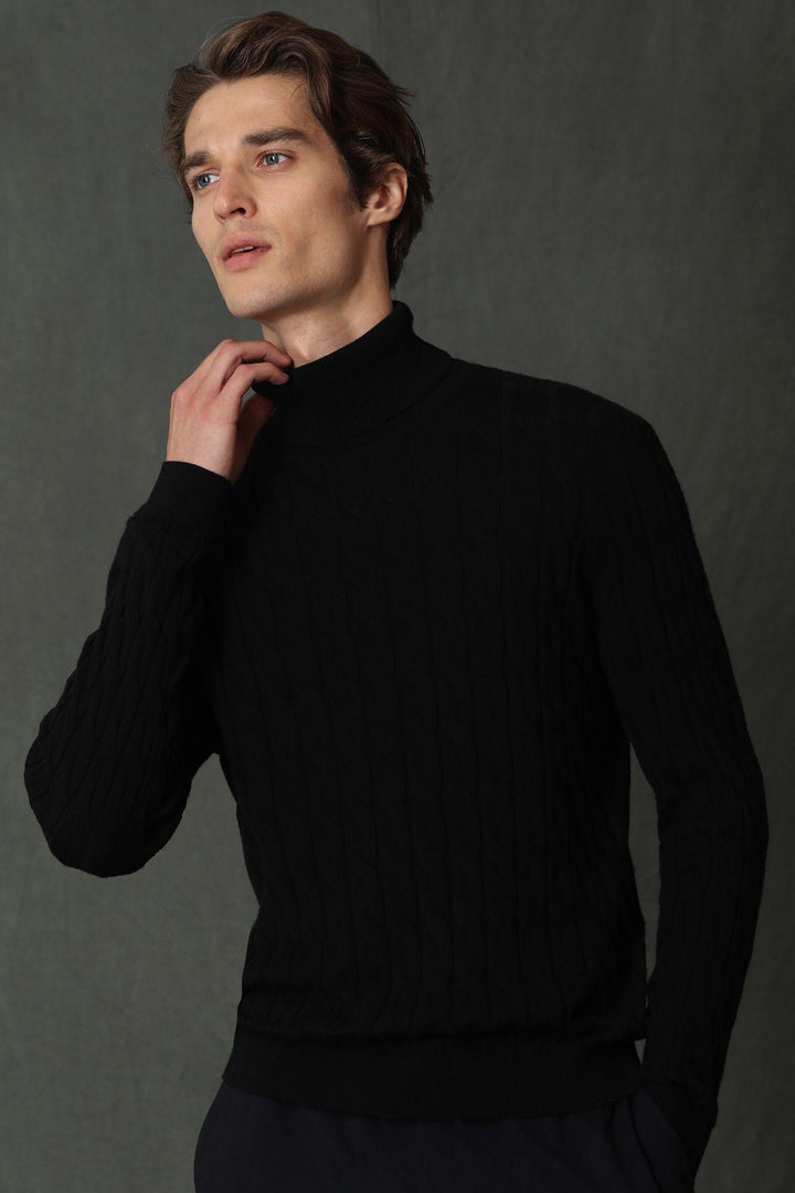 Classic Black Knit: Timeless Comfort & Style - Texmart