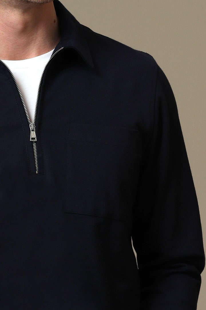 Classic Navy Men's Sweatshirt - Texmart