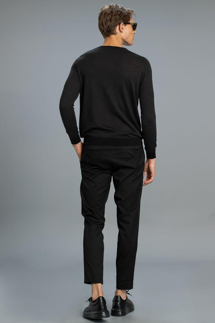 Cozy Black Knit - Texmart