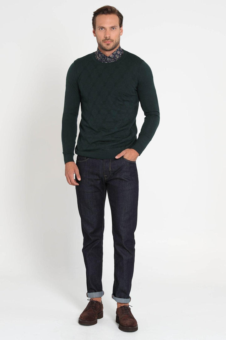 Cozy Blend Men's Sweater - Texmart