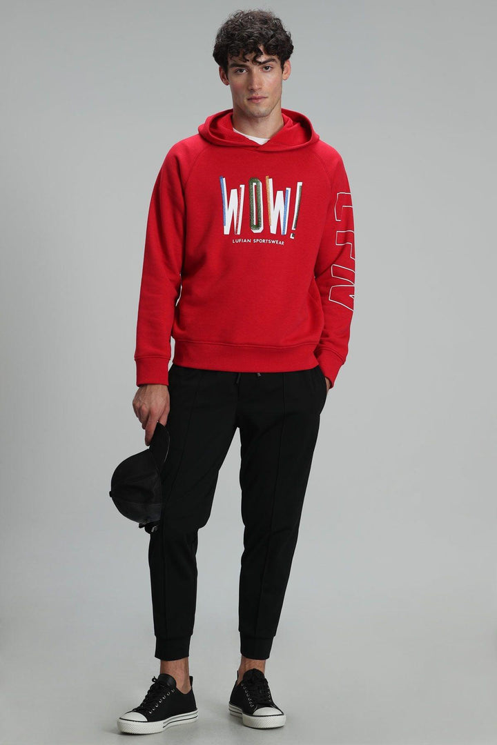 Cozy Red Men's Sweatshirt: Ultimate Warmth & Style - Texmart