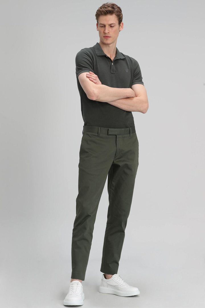 Dark Green Classic Cotton Polo Shirt for Men - The Vernon Sports Polo - Texmart