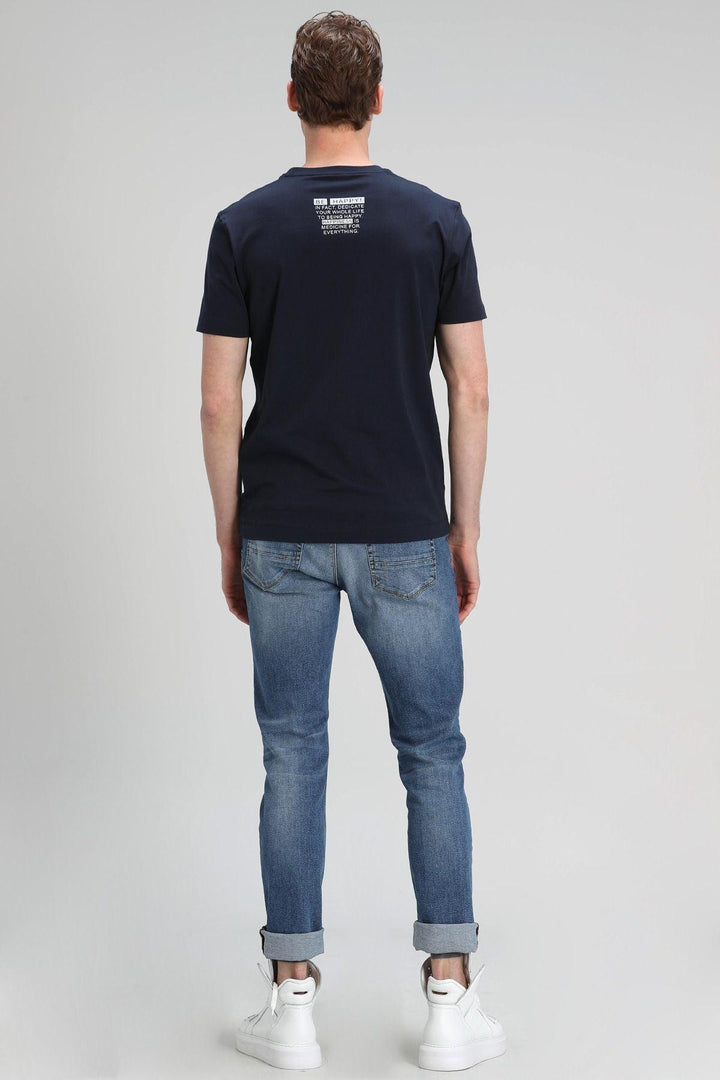 Descar Smart Jean: Slim Fit Blue Denim Trousers for Effortless Style and Comfort - Texmart