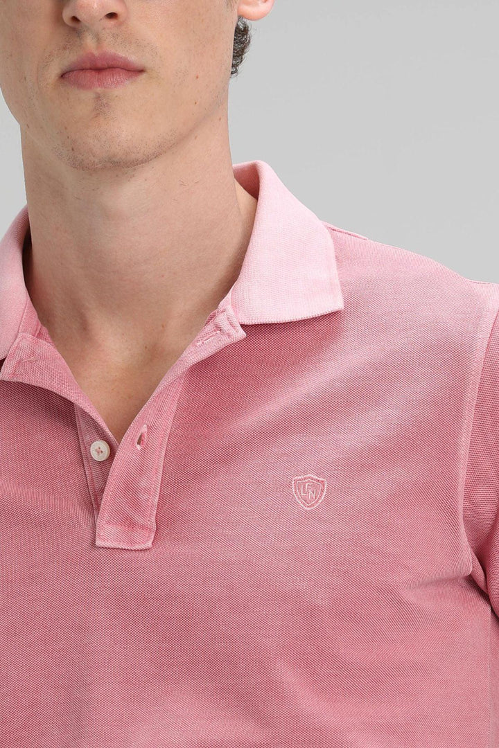 Dusty Rose Classic Cotton Polo Shirt for Men - The Ultimate Blend of Comfort and Style - Texmart