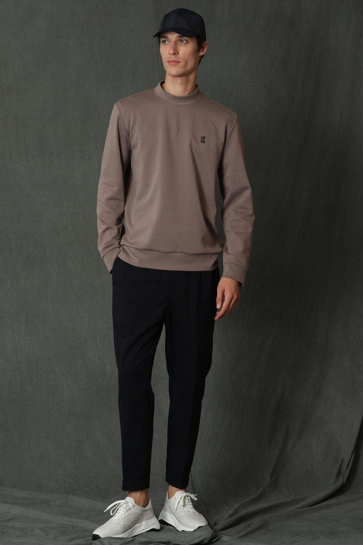 Earthly Comfort Men's Knitted Sweatshirt: Stay Cozy and Stylish - Texmart