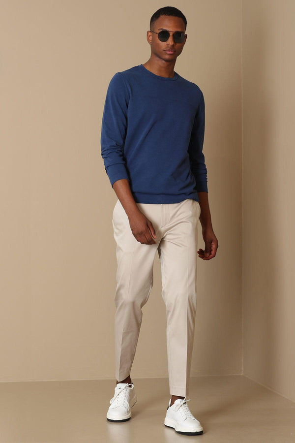 Effortless Elegance: The Timeless Beige Slim Fit Chino Trousers for Men - Texmart