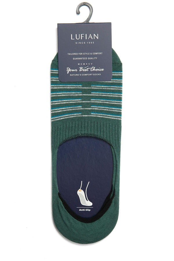 Emerald Comfort: Tiris Men's Cozy Cotton Blend Socks - Texmart