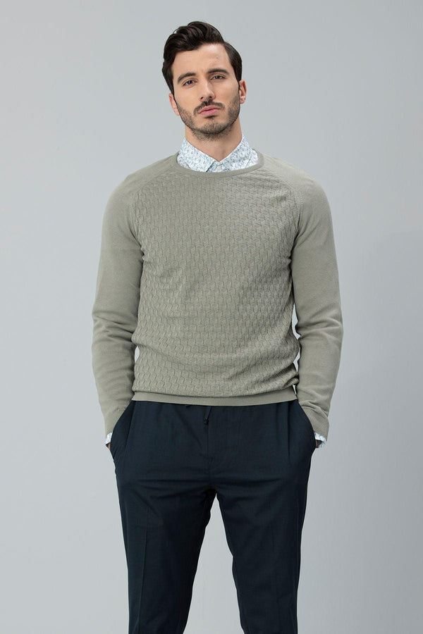 Evergreen Cotton Sweater: Stylish Comfort. - Texmart