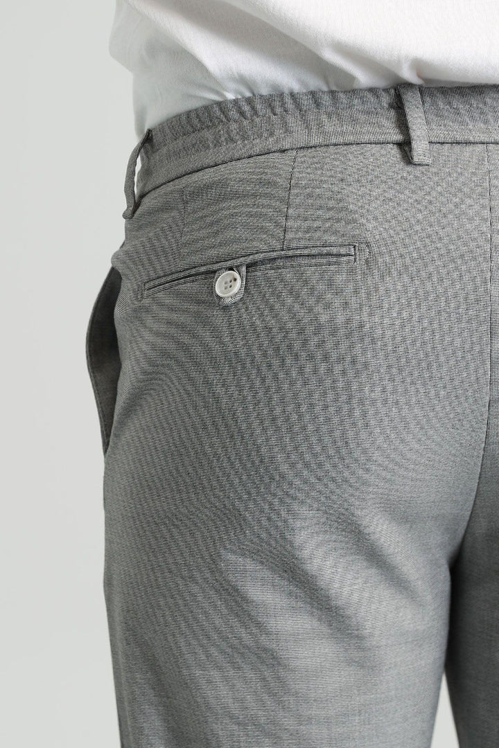 Gray Elegance: Tailored Fit Men's Chino Trousers for a Versatile Wardrobe Upgrade - Texmart