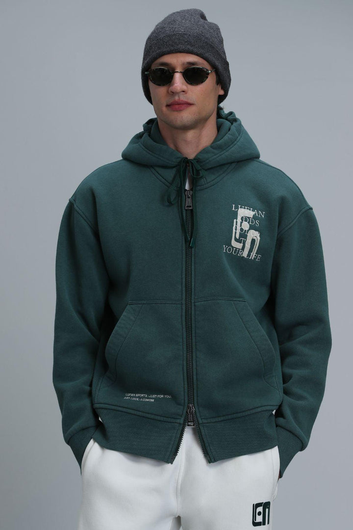 Green Knit Sweatshirt - Texmart