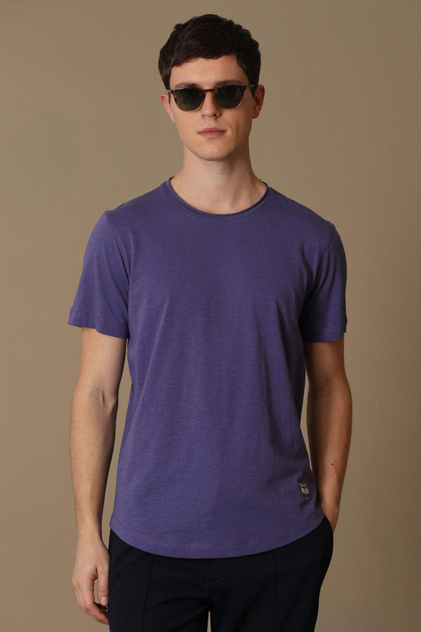 Lavender Essence Men's Essential Cotton Tee: The Perfect Blend of Comfort and Style - Texmart