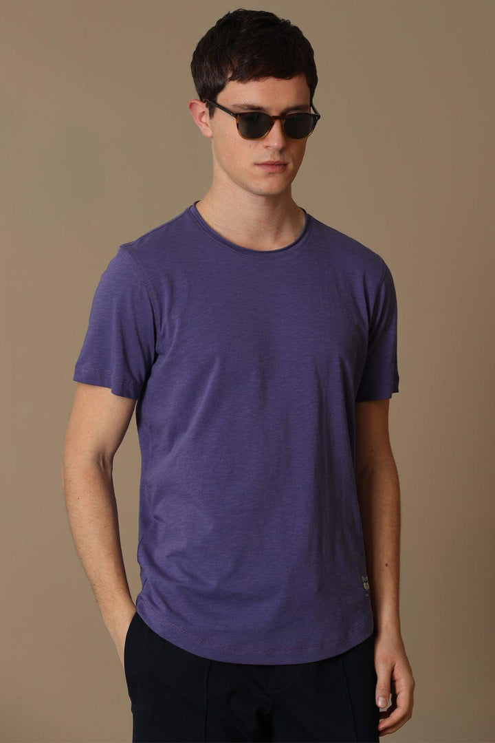 Lavender Essence Men's Essential Cotton Tee: The Perfect Blend of Comfort and Style - Texmart