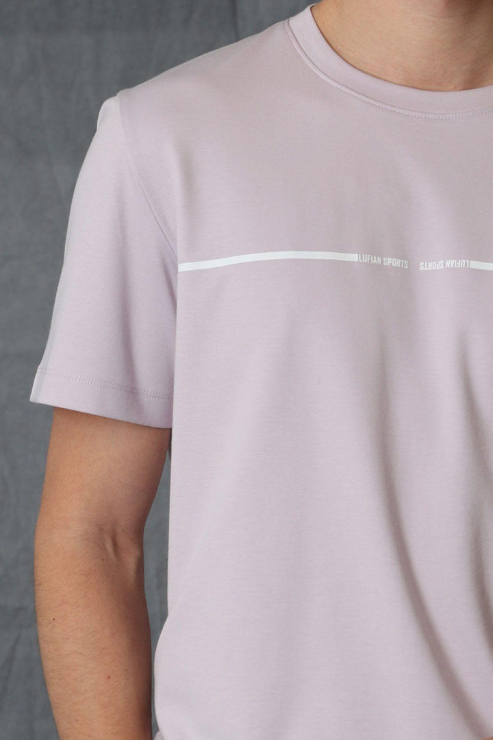 Lilac Delight Men's Essential Blend T-Shirt: The Perfect Combination of Comfort and Style - Texmart