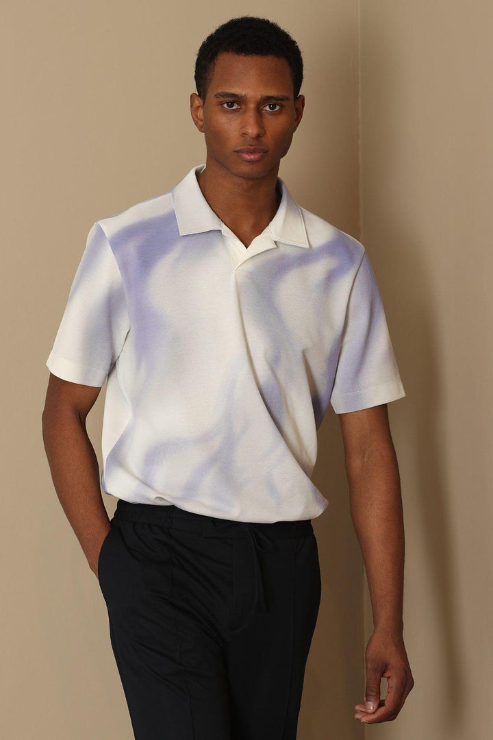 Lilac Dream Men's Polo Shirt: A Stylish Blend of Comfort and Elegance - Texmart