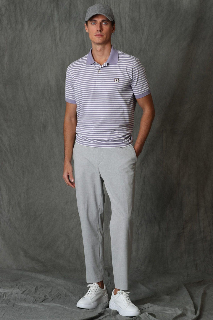 Lilac Dream Men's Polo: The Ultimate Blend of Comfort and Style - Texmart