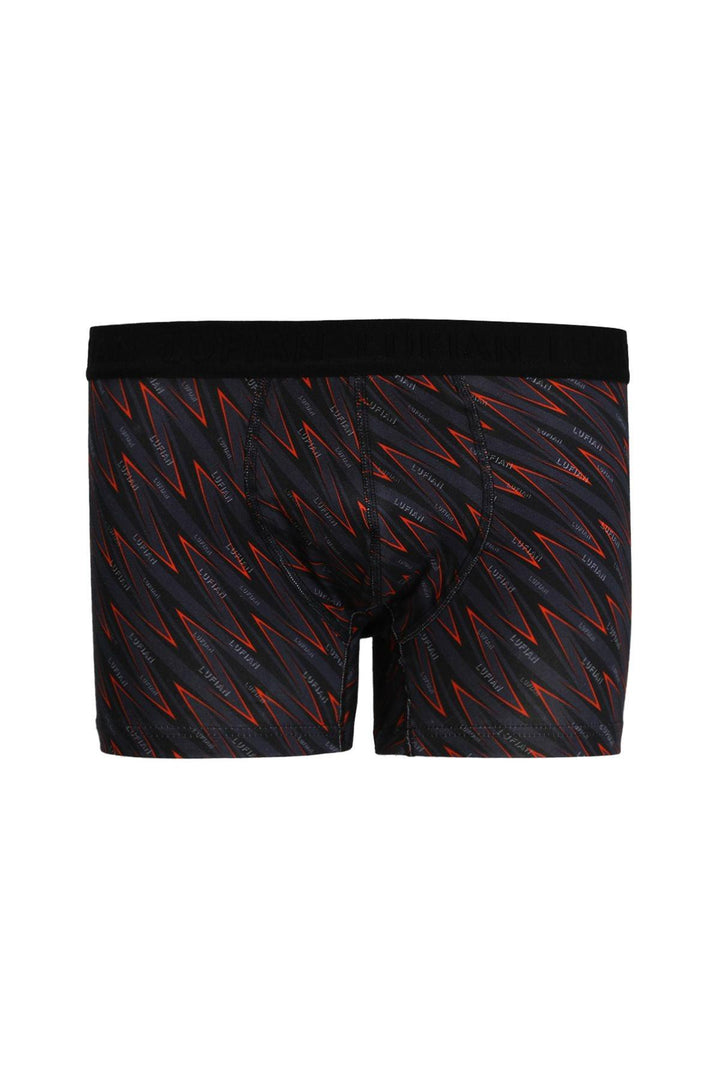 Midnight Comfort: Men's Cotton Boxers in Obsidian Black - Texmart