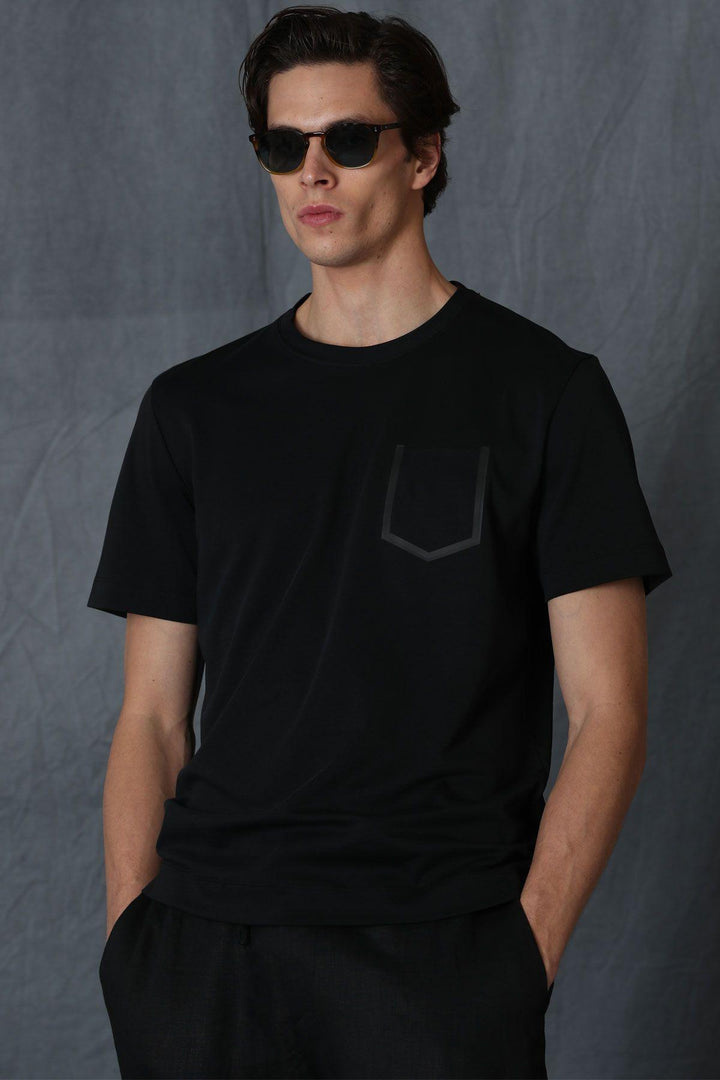 Midnight Galaxy Men's Graphic Tee - A Stellar Blend of Style and Comfort - Texmart