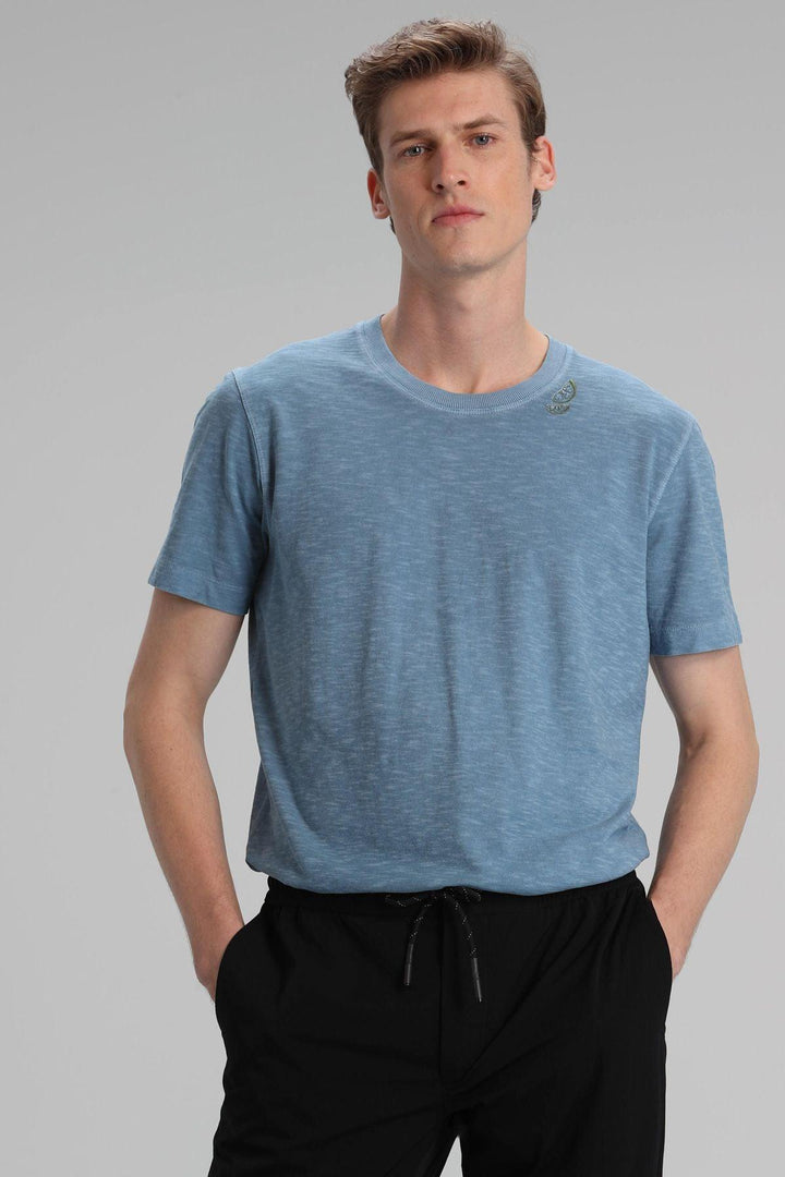 Midnight Indigo Men's Essential Tee: The Perfect Blend of Style and Comfort - Texmart