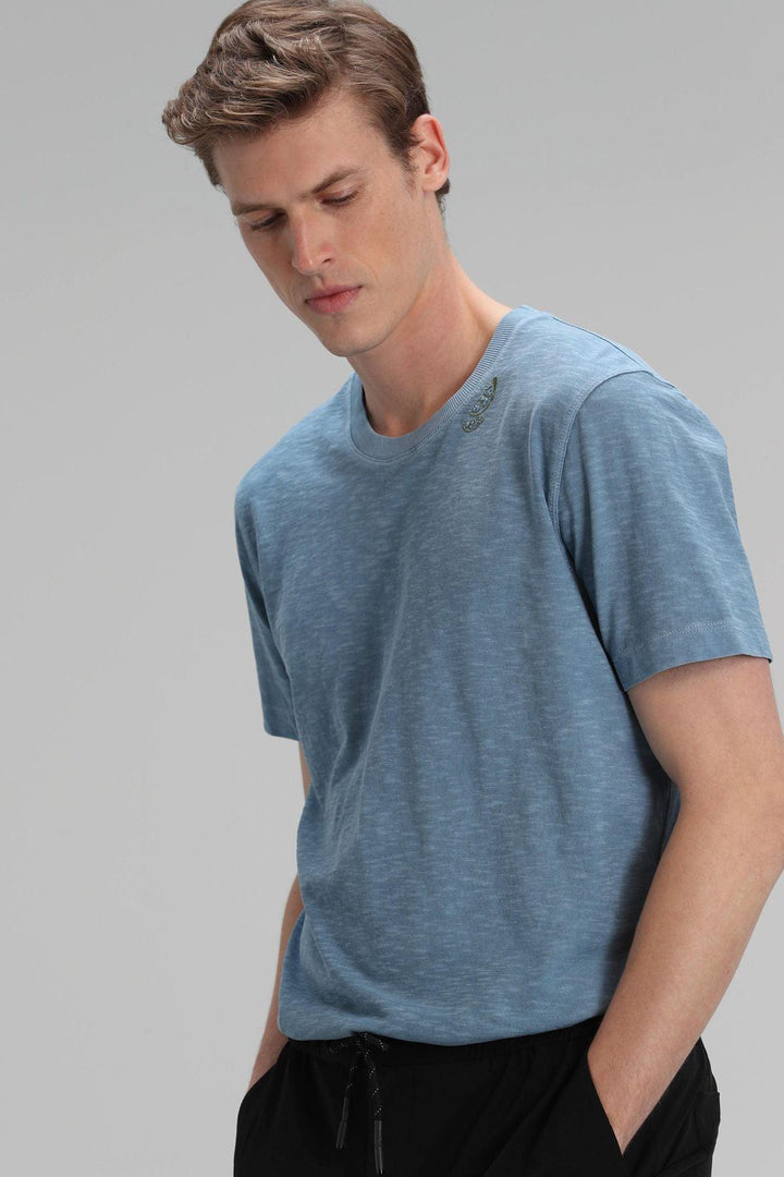 Midnight Indigo Men's Essential Tee: The Perfect Blend of Style and Comfort - Texmart