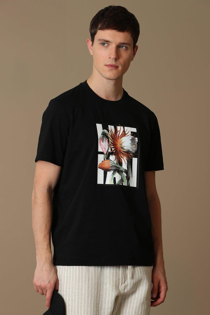 Midnight Urban Edge Graphic Tee: Elevate Your Style with the Perfect Blend of Comfort and Edge - Texmart