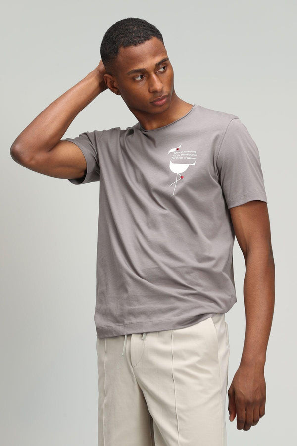 Mink Majesty Men's Graphic Basic T-Shirt: Elevate Your Style with Comfort and Personality - Texmart