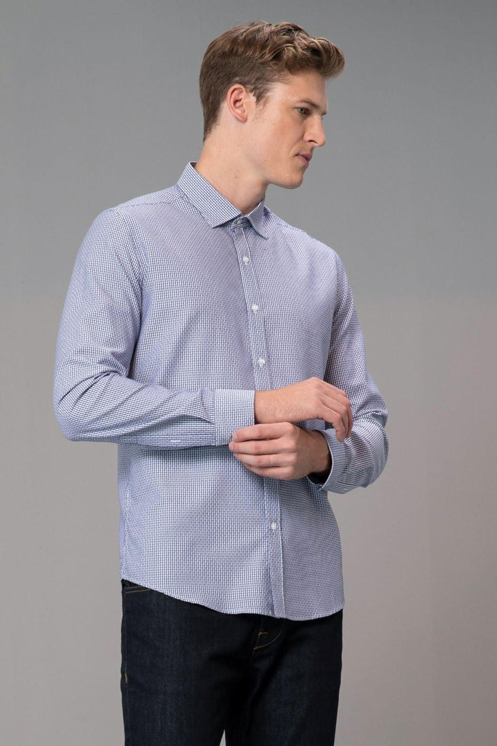 Mull Men's Smart Shirt Slim Fit: The Ultimate Comfort Blend for Effortless Style - Texmart