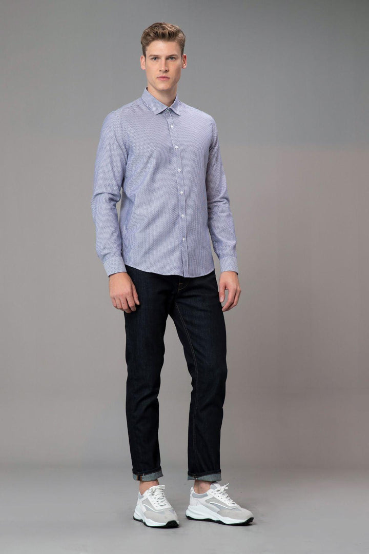 Mull Men's Smart Shirt Slim Fit: The Ultimate Comfort Blend for Effortless Style - Texmart