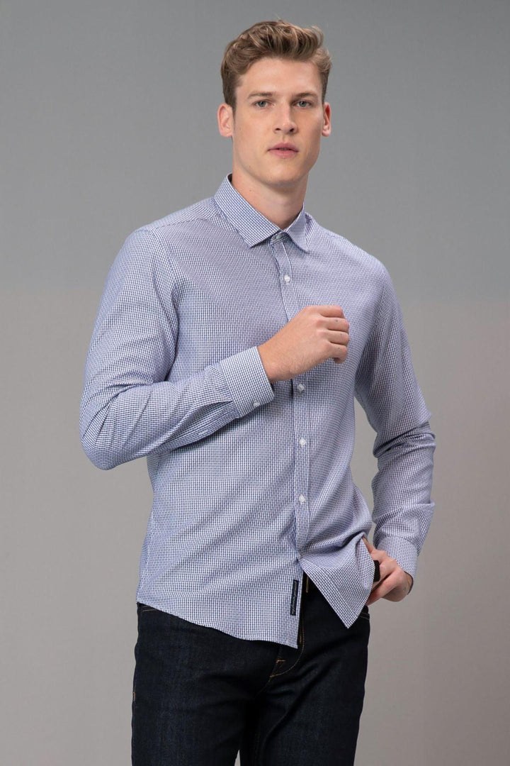 Mull Men's Smart Shirt Slim Fit: The Ultimate Comfort Blend for Effortless Style - Texmart