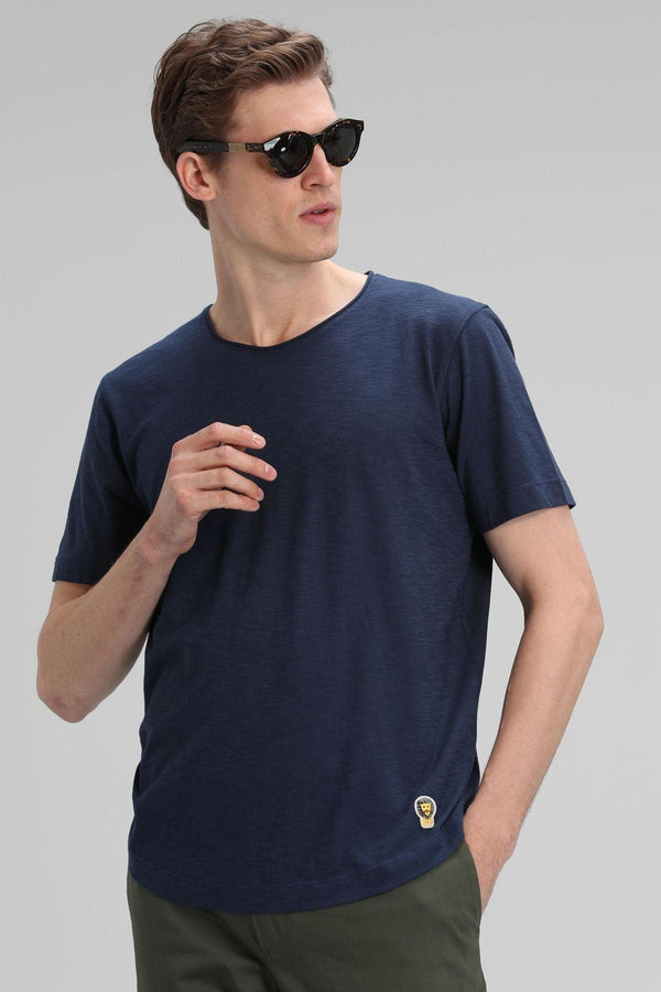 Nautical Navy: A Classic Cotton Men's T-Shirt for Everyday Style - Texmart