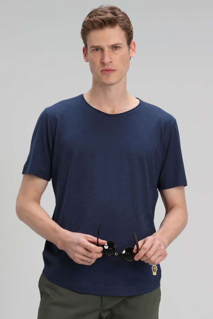 Nautical Navy: A Classic Cotton Men's T-Shirt for Everyday Style - Texmart