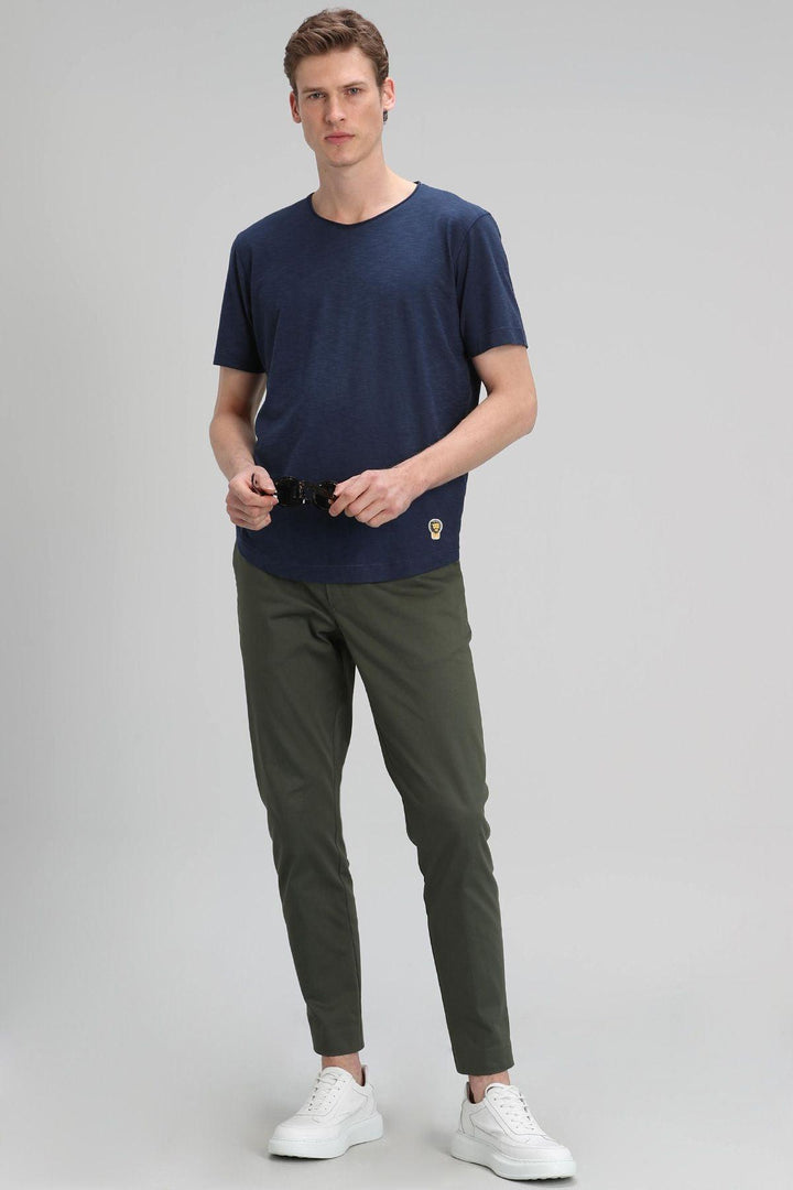 Nautical Navy: A Classic Cotton Men's T-Shirt for Everyday Style - Texmart