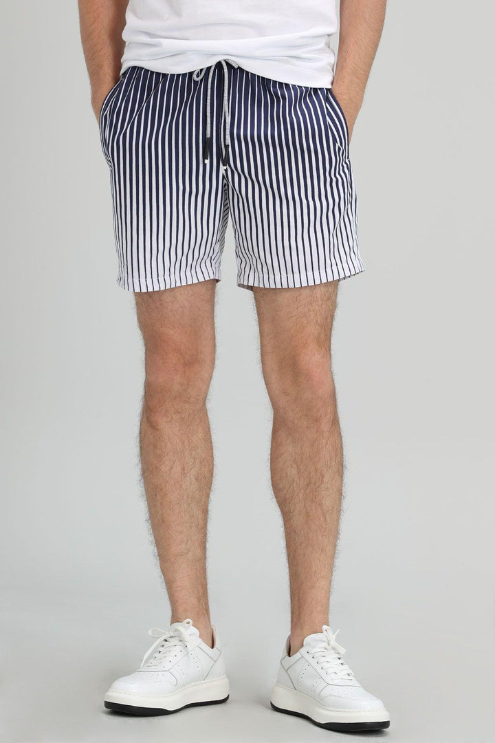 Nautical Navy: Stylish Lotus Men's Swim Shorts for Beach and Pool Adventures - Texmart