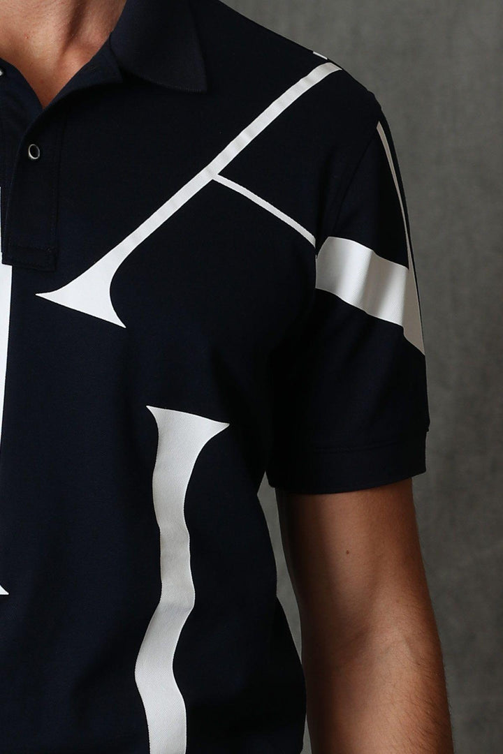 Navy Blue Classic Comfort Polo: The Ultimate Men's Wardrobe Essential - Texmart