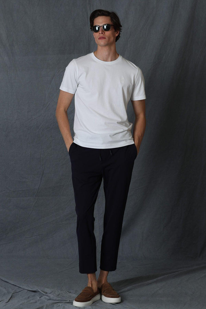 Navy Blue Slim Fit Chino Trousers: The Ultimate Style Upgrade for Men - Texmart