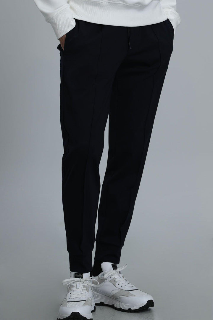 Navy Chic Slim-Fit Jogger Pants: The Perfect Blend of Style and Comfort - Texmart