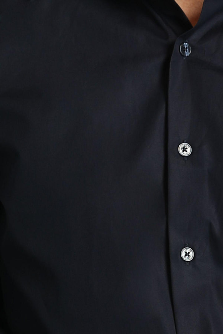 Navy Elegance: The Quintessential Men's Smart Shirt for Timeless Style - Texmart