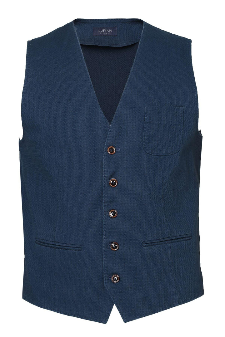 Navy Elegance: The Timeless Men's Vest for Effortless Style - Texmart