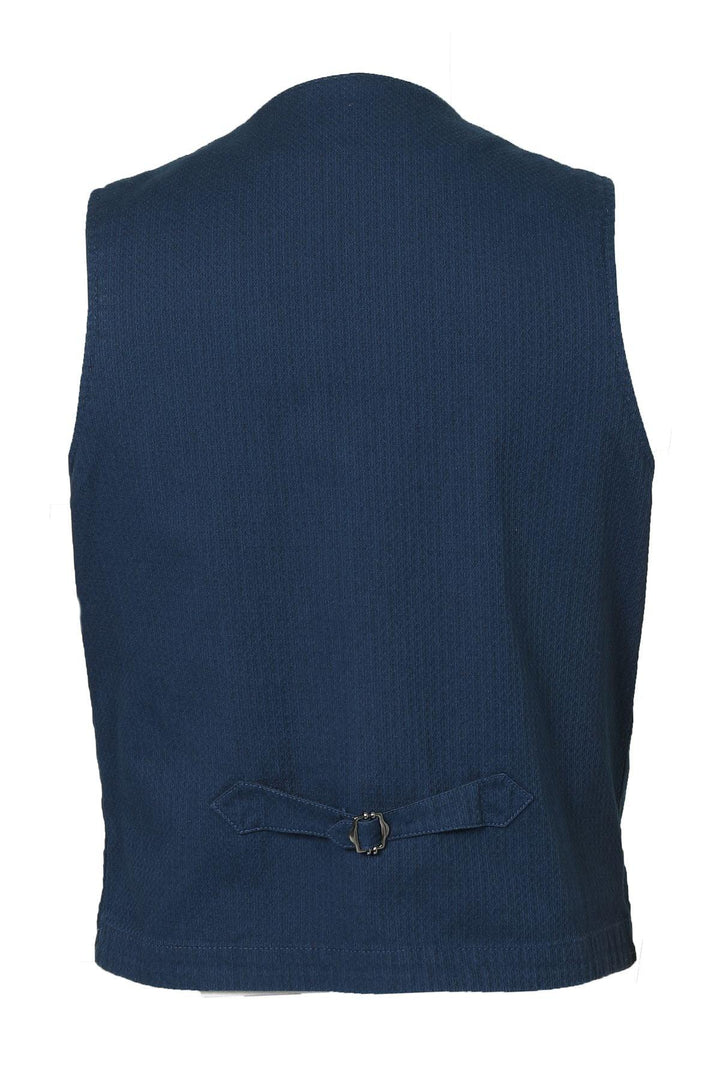 Navy Elegance: The Timeless Men's Vest for Effortless Style - Texmart