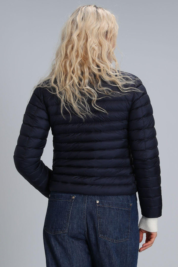 Navy Feathered Elegance - Texmart