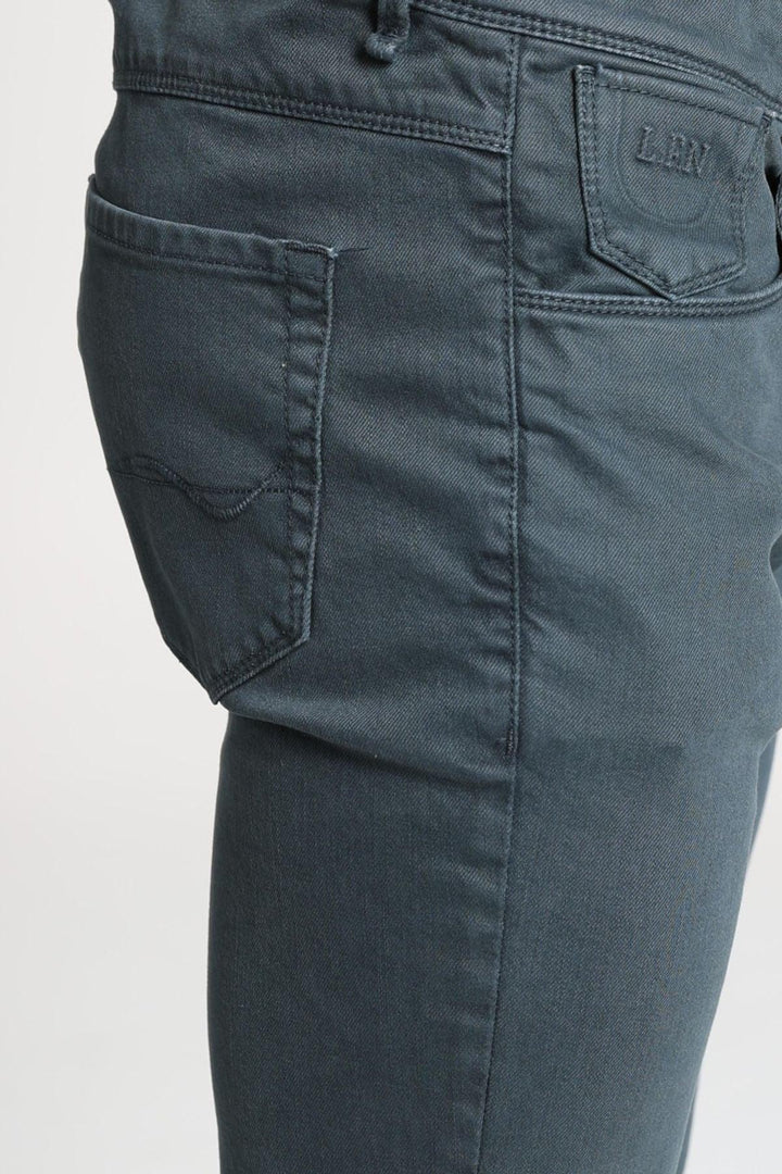 Petrol Precision: Slim Fit 5 Pocket Men's Trousers by Larus Sport - Texmart