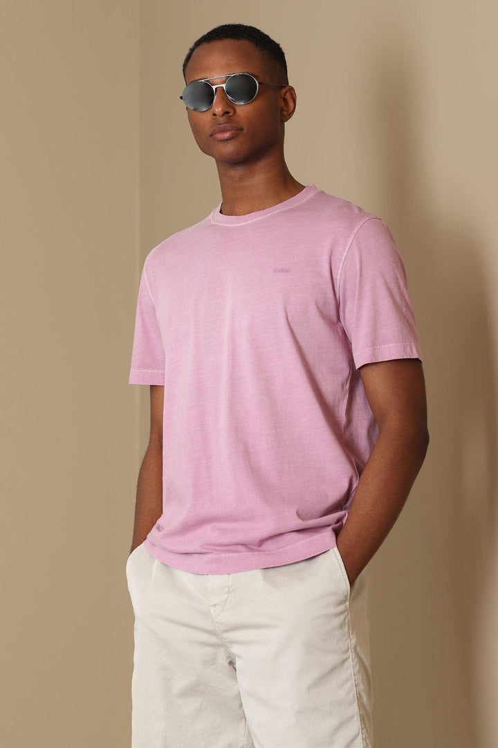 Pink Perfection: The Ultimate Men's Basic T-Shirt - Texmart