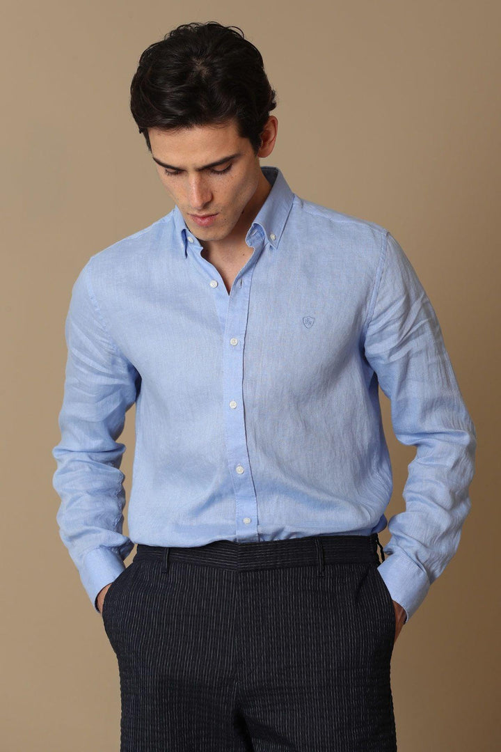 Pitaya Ocean Breeze Linen Shirt: The Epitome of Casual Elegance for Men - Texmart