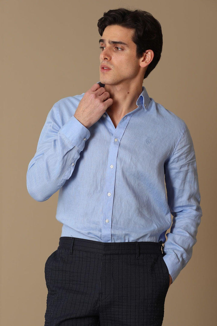 Pitaya Ocean Breeze Linen Shirt: The Epitome of Casual Elegance for Men - Texmart